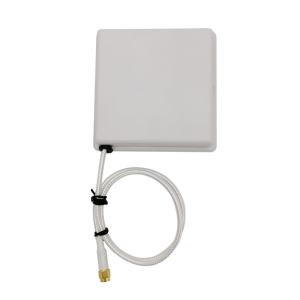 Buy cheap 2.4G 5.8G 2400-2500/5150-5850M Wifi6 8dBi Single Polarized Wall Mounted Directional Antenna from wholesalers