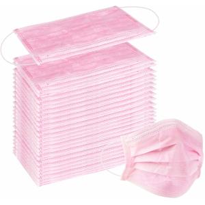 Buy cheap 50pcs Disposable Breathing Mask 3 Layer Face Mask With Elastic Ear Loop from wholesalers