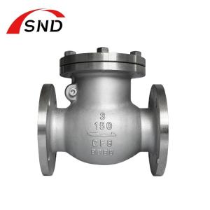 Buy cheap Stainless Steel DN150 Check Valve OEM 2500LB Pressure Flanged Valve from wholesalers