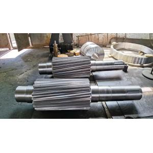 Buy cheap Forging Steel Pinion Helical Gear Grinding Input Main Shaft 17CrNiMo6 62 HRC from wholesalers