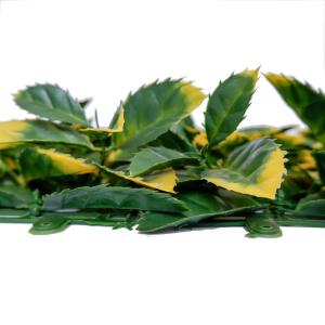 Customized Plastic Plant Artificial Green Walls Enviromental Friendly