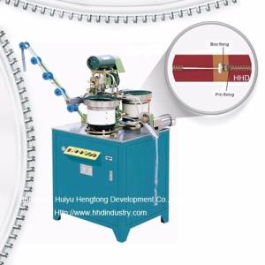 Buy cheap Auto Metal Zipper Pin And Box Fixing Machine Type II with 1.5–3.0 kW Motor Power and 220 V Voltage for Industrial Manufacturing from wholesalers