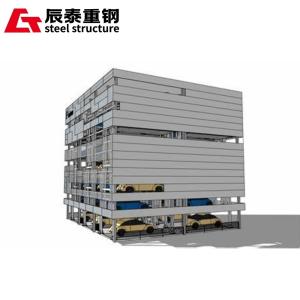 Hot Rolled Steel Parking Structures Customized Metal Parking Structures