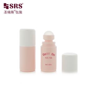 RPPC1-60ML Customize Pink Matte Plastic PP PCR Eco Friendly Material Antiperspir