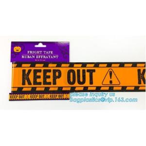 Buy cheap Caution tape halloween underground cable warning tape,Haunted Halloween Decorations Caution Warning Tape - Trick Or Trea from wholesalers