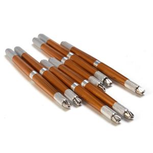 Buy cheap Lightweight Microblading Manual Pen 3 Needle Lock , Permanent Eyebrow Pen from wholesalers