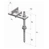 Buy cheap Patented Innovative Pitched Roof Unique Clamps Solar Roof Hooks and Hanger Bolts Unique Clamps from wholesalers