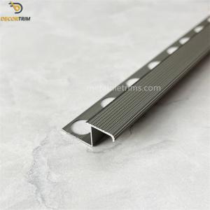 Buy cheap Edge Ceramic Corner Trim Decoration Aluminum Trim 13.3×34mm from wholesalers