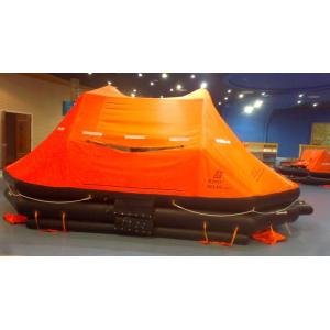 Buy cheap EC SOLAS approved inflatable life raft HRU Cradle from wholesalers