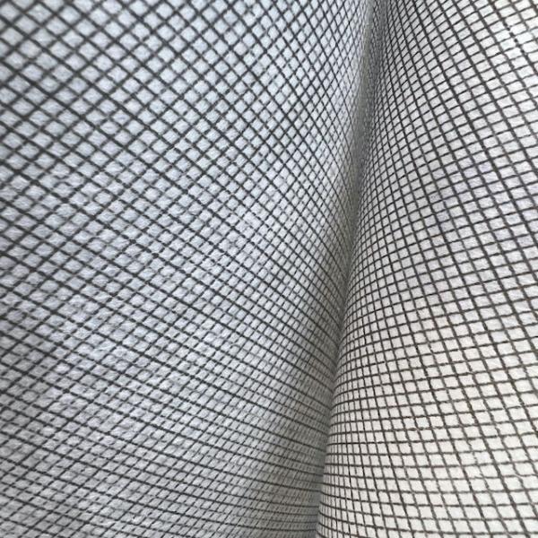 Buy cheap 40g/M2 Polyester Veil With Grid Pattern for Pultrusion process from wholesalers