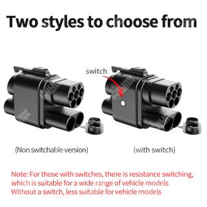 Buy cheap Olink Brand-new upgrade Adapter Ccs2 to Ccs1 Dc Fast Ev Charger 250a CCS 2 to CCS 1 Ev Connector for Electric Car from wholesalers