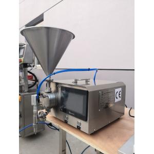 China 10 To 20BPM Tabletop Liquid Filling Machine With Hopper on sale