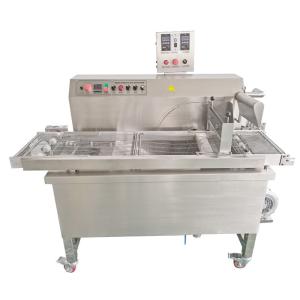 Buy cheap 30kg Chocolate Enrober Machine with Cooling Tunnel Professional Confectionery Equipment from wholesalers
