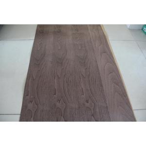 Buy cheap Sliced Natural American Walnut Wood Veneer Rolls With Fleece Backed from wholesalers