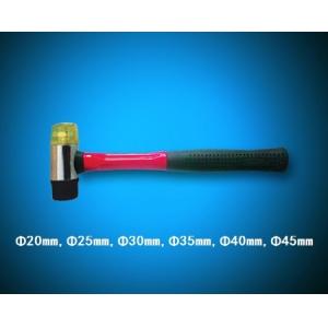 Buy cheap two way mallet with fiber handle,two way plastic rubber mallet product
