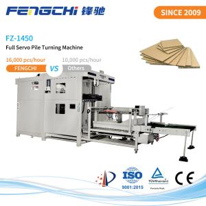 Buy cheap Intelligent FZ-1450 Cardboard Aligning Litho Stacking Machine With Auto Pallet Feeding from wholesalers