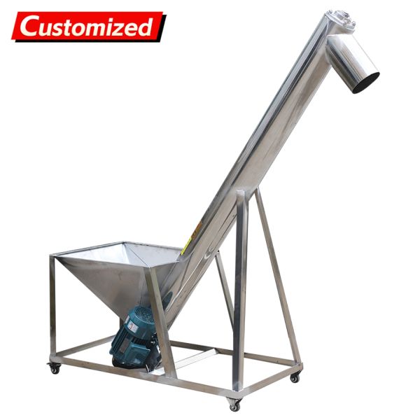 Buy cheap Stainless Steel Screw Feeder with 0-45 Degrees Inclination High Tensile Strength and Manual or Automatic Operation from wholesalers