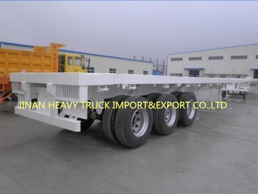 Buy cheap 12m Custom Heavy Duty Semi Trailers Container Flatbed Car Carrier from wholesalers