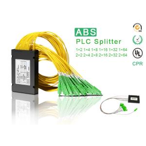 Buy cheap 1x16 ABS PLC splitter with SC APC connector Optical Fiber Splitter ABS box from wholesalers