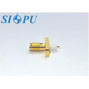Buy cheap SSMA Female RF Coaxial Connector – Microstrip, Flange Mounted from wholesalers