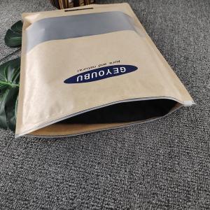 Buy cheap T-Shirt Polyethylene Plastic Clothing Zipper Bag Resealable Custom Frosted from wholesalers