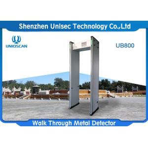 Buy cheap High Sensitivity Multi Zone Door Frame Metal Detector Security Walk Through Gate LCD Display from wholesalers
