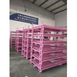 Buy cheap Wire mesh container used in storing goods in warehouse from wholesalers