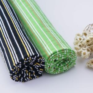 Wear-resistant And Health And Peace Of Mind Striped Material Fabric For T-Shirt