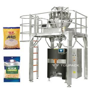 Fully Automatic Small Cracker Multihead Weigher Back Seal Packing Machine for