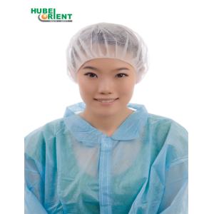 Buy cheap Protective PP Nonwoven Disposable Bouffant Caps For Doctor from wholesalers