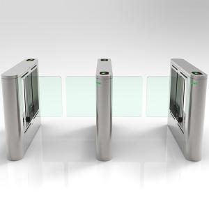Security Swing Barrier Turnstile Full Height Retractable Flap Barrier