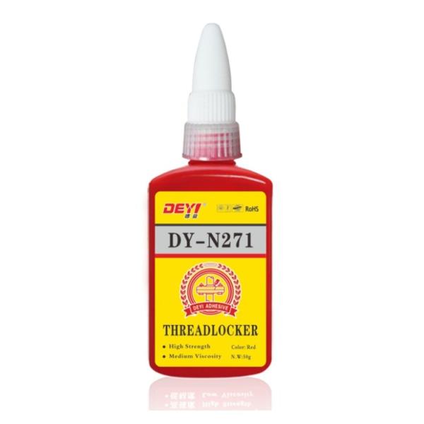 Quality 24 Hour Full Curing Time N271 High Strength Anaerobic Adhesive Thread Lock Sealant for sale