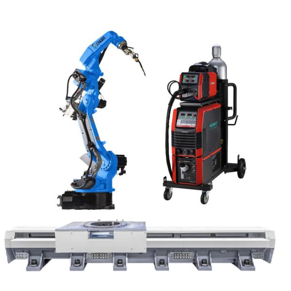Buy cheap China GBS Arc Welding Robot GBS6-C2080 6 Axis Robot Robot Arm With Megmeet CM350 Welding Machine from wholesalers