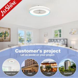 Buy cheap 110-240V/50Hz-60Hz 23 inch 360 degrees APP Control Ceiling Fan with Light and 5200lm from wholesalers