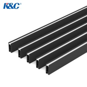 Buy cheap Fosted 9.8mm Width Suspended LED Aluminium Profile 6063 T5 from wholesalers
