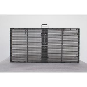High Brightness 5000nits Transparent mesh LED Display Waterproof IP65
