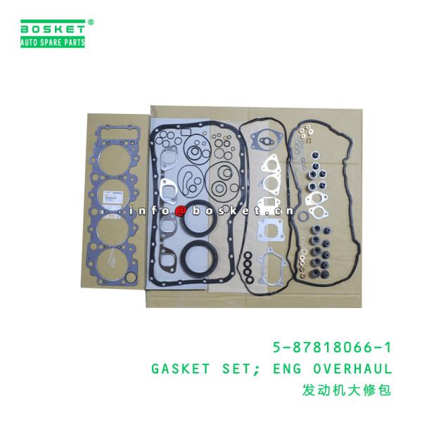 Quality 5-87818066-1 Engine Overhaul Gasket Set 5878180661 Suitable for ISUZU NPR for sale