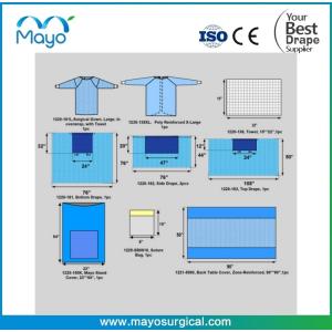 Buy cheap Customized General Drape Use Universal Surgical Pack With Gowns from wholesalers