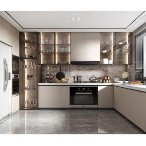 Buy cheap Wooden High End Modular Custom Furniture Storage Cupboard Kitchen Cabinets from wholesalers
