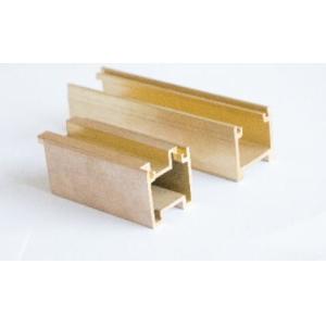Buy cheap Brass Extrusion Window Accessories Copper Window Frame Extruding from wholesalers