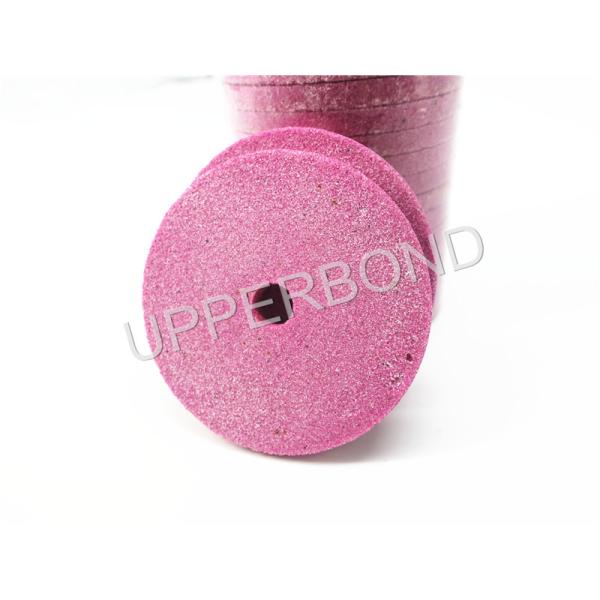 Quality Pink Abrasive Disc Grinding Wheel For Tobacco Making Machine for sale