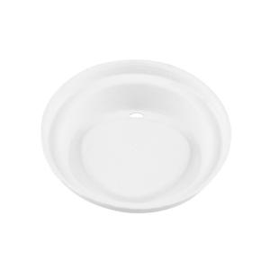 90mm 100% Biodegradable Sugarcane Pulp Molded Sip Lid , Triangle Design ,