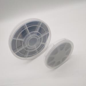 Clean Room Single Wafer Shipper Horizontal With Bottom And Lid Used In