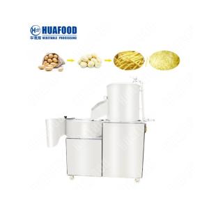 Vertical Potato Washing Peeling And Slicing Machine