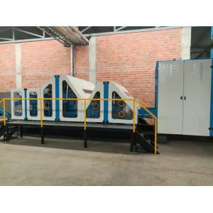 One Cylinder Nonwoven Fabric Machine Double Doffer Carding Machine Low Noise