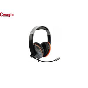 Active Noise Cancelling Wired Gaming Headphones , Computer Headphones With Mic