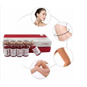 Buy cheap Red Ampoule Lipolysis Solution For Fat Tissue Dissolves from wholesalers