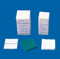 Buy cheap Folding Medical Gauze Swabs Non Sterile Highly Soft Absorbency from wholesalers