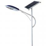 Buy cheap 15mm Thickness LED Solar Street Light Pole Round Conical Polygonal Octagonal from wholesalers