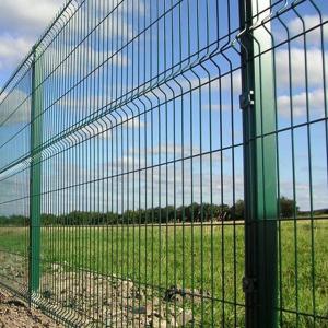 Buy cheap 3d Curvy Galvanized Welded Wire Mesh Fencing Powder Coated from wholesalers
